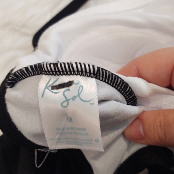 Kona Sol Striped One-Piece Swimsuit - Picture 5 of 6